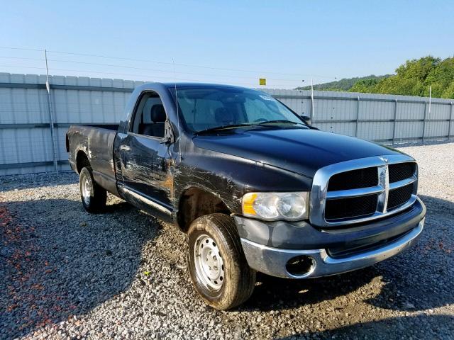 1D7HU16N55J625842 - 2005 DODGE RAM 1500 S BLACK photo 1