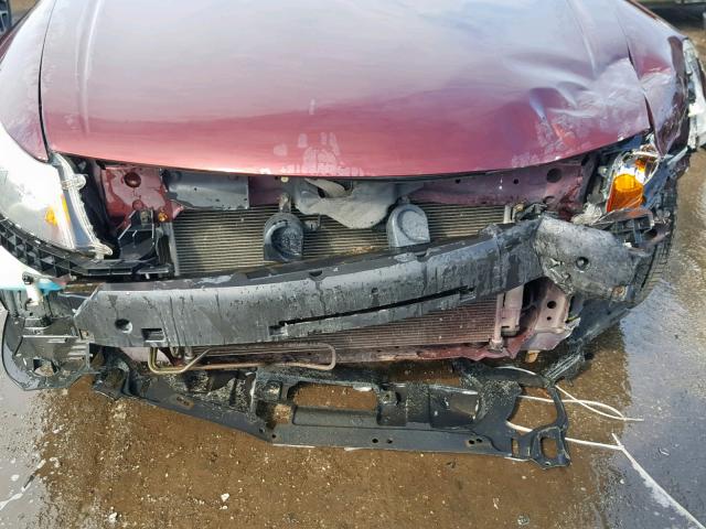 JHMCP26428C075838 - 2008 HONDA ACCORD LXP BURGUNDY photo 9