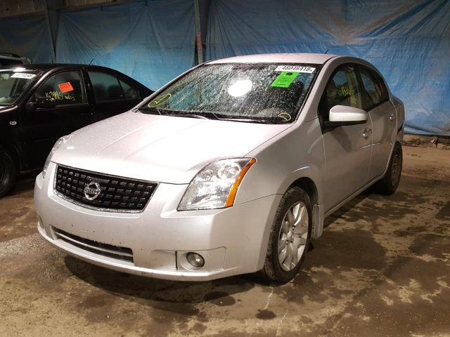 3N1AB61E78L718979 - 2008 NISSAN SENTRA 2.0 SILVER photo 2