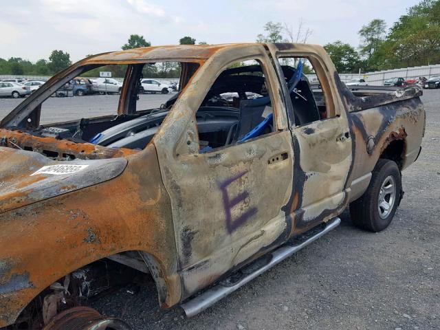 1D7HU18D54S534874 - 2004 DODGE RAM 1500 S BURN photo 10