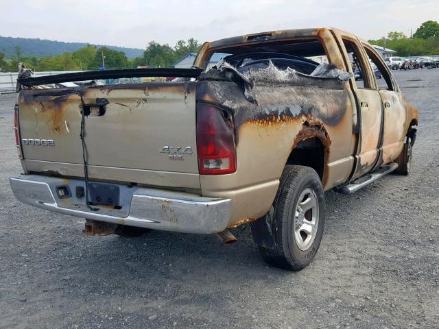 1D7HU18D54S534874 - 2004 DODGE RAM 1500 S BURN photo 4