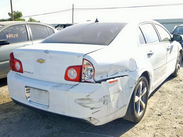 1G1ZC5EU8CF171015 - 2012 CHEVROLET MALIBU 1LT 白色 照片 4