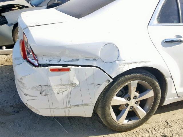 1G1ZC5EU8CF171015 - 2012 CHEVROLET MALIBU 1LT 白色 照片 9