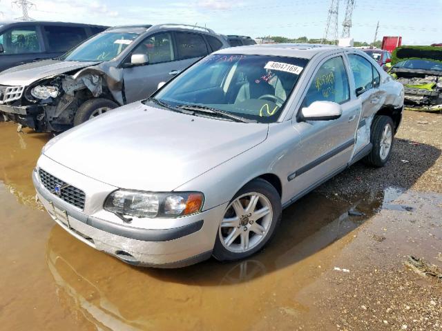 YV1RS58D222165412 - 2002 VOLVO S60 2.4T SILVER photo 2