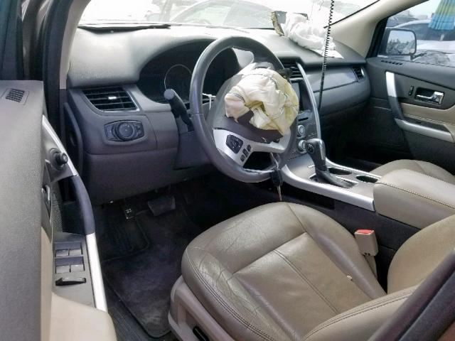 2FMDK3JC0DBB05787 - 2013 FORD EDGE SEL TAN photo 9