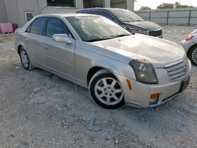 1G6DP577870198045 - 2007 CADILLAC CTS HI FEA SILVER photo 1