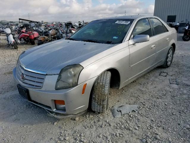 1G6DP577870198045 - 2007 CADILLAC CTS HI FEA SILVER photo 2