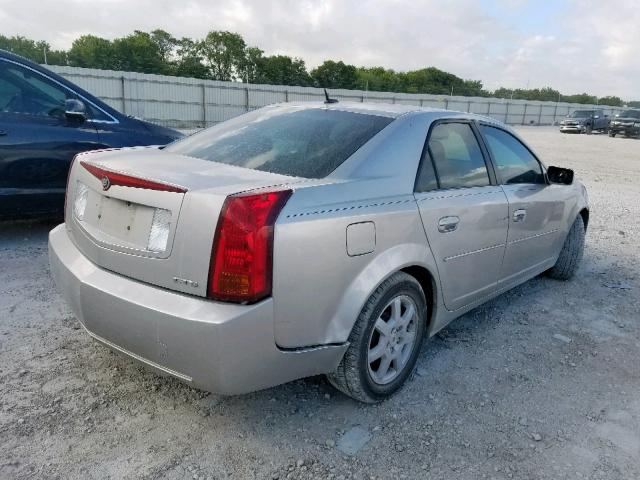 1G6DP577870198045 - 2007 CADILLAC CTS HI FEA SILVER photo 4