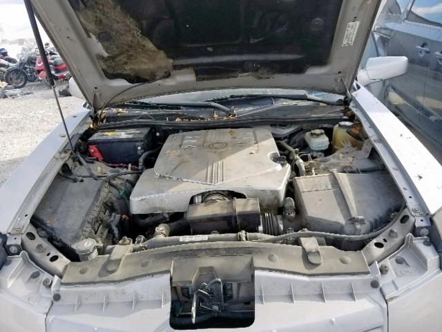 1G6DP577870198045 - 2007 CADILLAC CTS HI FEA SILVER photo 7