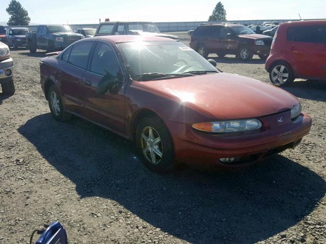 1G3NL52F63C236943 - 2003 OLDSMOBILE ALERO GL BURGUNDY photo 1