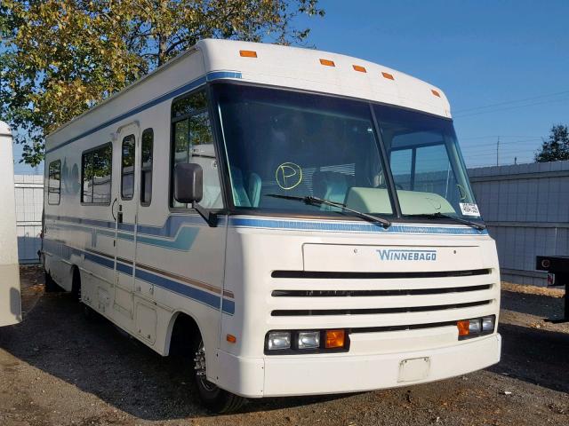 1GBJP37N5P3313593 - 1993 WINNEBAGO MOTORHOME WHITE photo 1