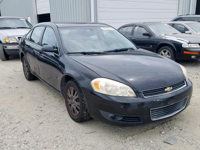 2G1WU581269302244 - 2006 CHEVROLET IMPALA LTZ BLACK photo 1