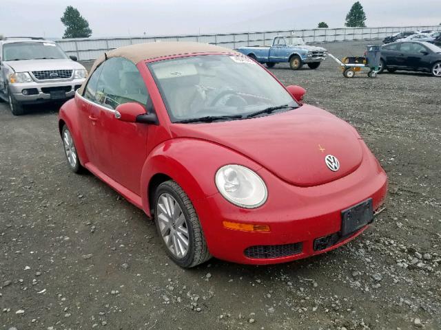 3VWRG31Y38M415036 - 2008 VOLKSWAGEN NEW BEETLE წითელი ფოტო 1