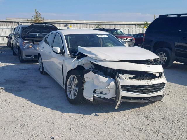 1G1ZE5STXGF265876 - 2016 CHEVROLET MALIBU LT WHITE photo 1