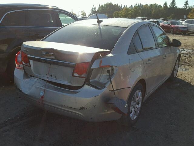 1G1PL5SH1D7236636 - 2013 CHEVROLET CRUZE LS BEIGE photo 4