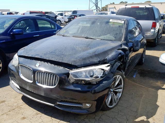 WBASN4C51BC209884 - 2011 BMW 550 GT BLACK photo 2