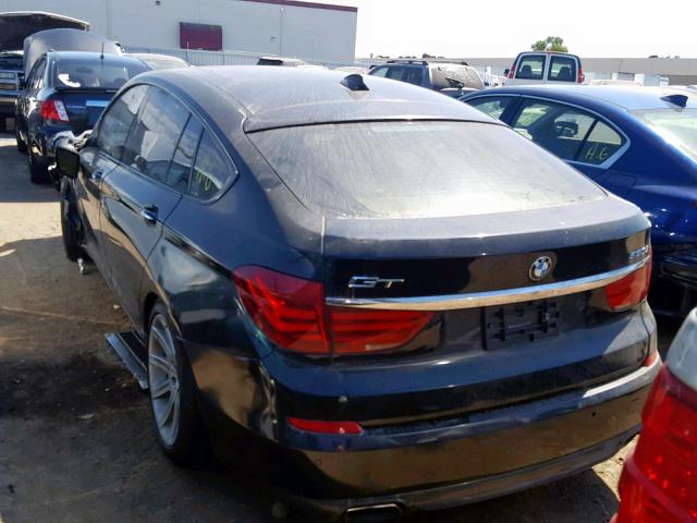 WBASN4C51BC209884 - 2011 BMW 550 GT BLACK photo 3