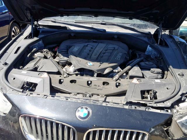 WBASN4C51BC209884 - 2011 BMW 550 GT BLACK photo 7