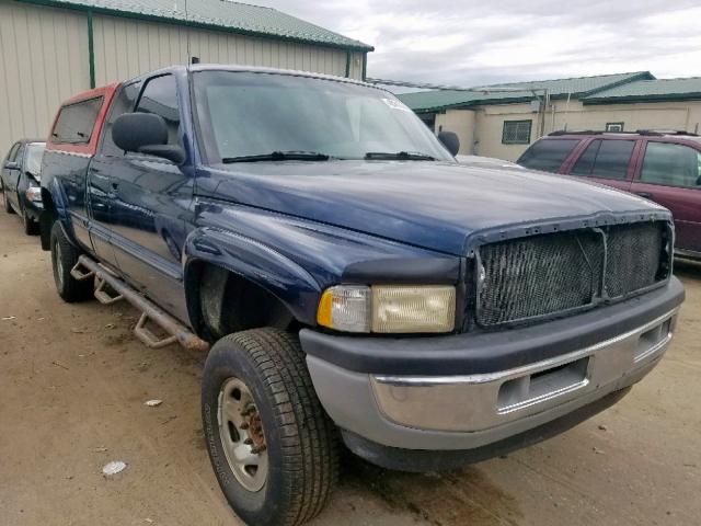 3B7KF236XYG121760 - 2000 DODGE RAM 2500 BLUE photo 1