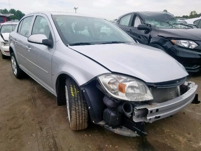 1G1AL58F587200434 - 2008 CHEVROLET COBALT LT SILVER photo 1