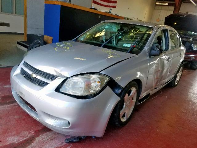 1G1AF5F5XA7179927 - 2010 CHEVROLET COBALT 2LT SILVER photo 2