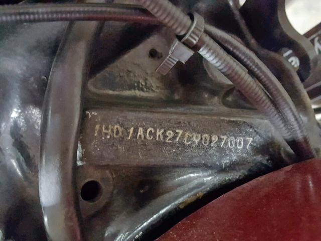 1HD1ACK27CY027007 - 1982 HARLEY-DAVIDSON FLH80 SHRI RED photo 10