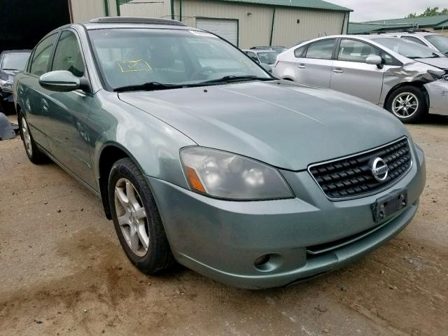 1N4BL11D36C185312 - 2006 NISSAN ALTIMA SE GREEN photo 1