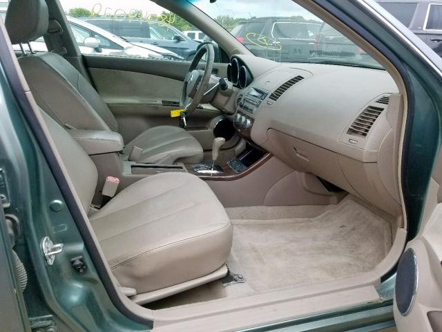 1N4BL11D36C185312 - 2006 NISSAN ALTIMA SE GREEN photo 5