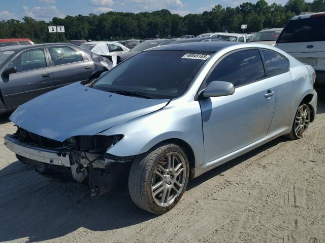 JTKDE177870214314 - 2007 TOYOTA SCION TC ლურჯი ფოტო 2