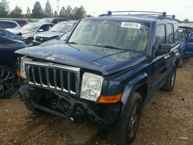 1J8HH48K89C550415 - 2009 JEEP COMMANDER 蓝色 照片 2