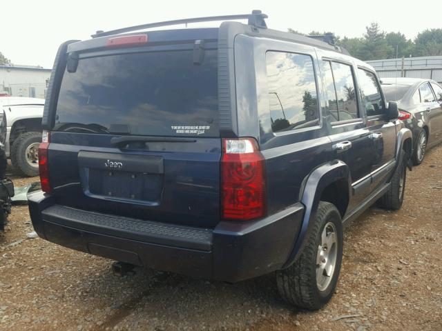 1J8HH48K89C550415 - 2009 JEEP COMMANDER 蓝色 照片 4