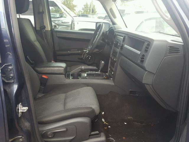 1J8HH48K89C550415 - 2009 JEEP COMMANDER 蓝色 照片 5