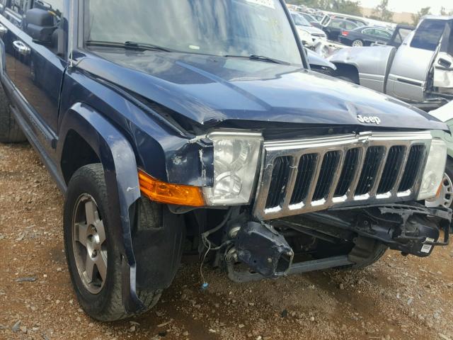1J8HH48K89C550415 - 2009 JEEP COMMANDER 蓝色 照片 9