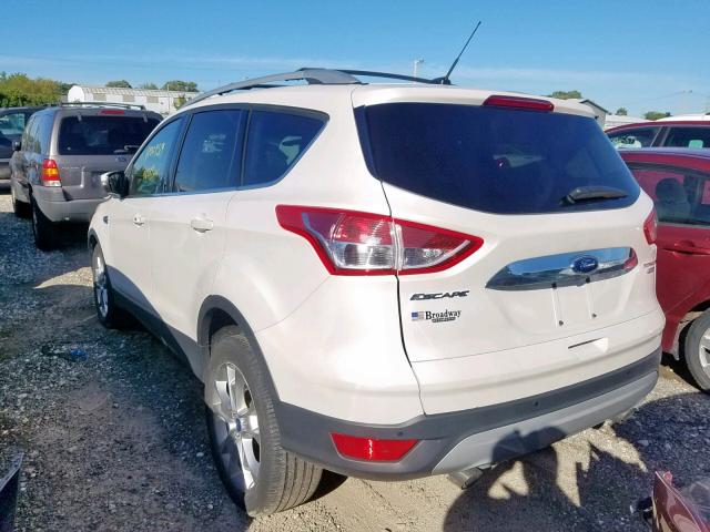 1FMCU9JX9EUD71767 - 2014 FORD ESCAPE TIT WHITE photo 3