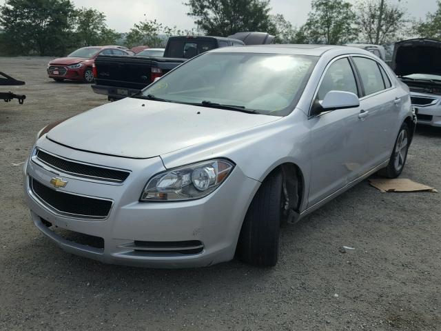 1G1ZC5E18BF249958 - 2011 CHEVROLET MALIBU 1LT 银色 照片 2
