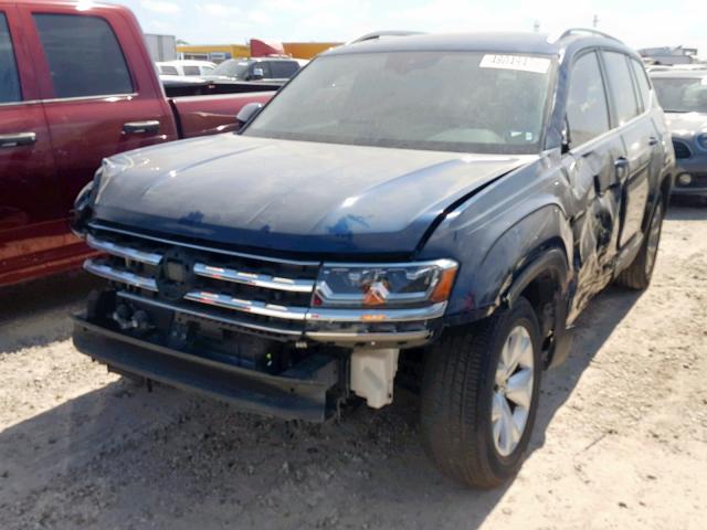 1V2ER2CA8JC522630 - 2018 VOLKSWAGEN ATLAS SEL Mavi foto 2