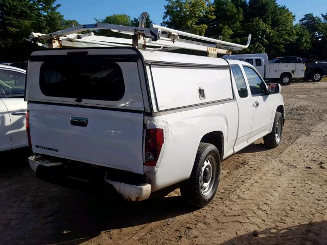 1GCESBF93C8125680 - 2012 CHEVROLET COLORADO WHITE photo 4