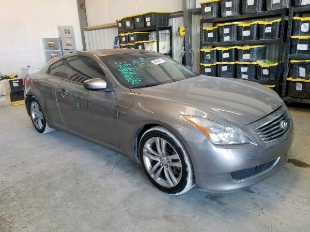 JNKCV64E59M605563 - 2009 INFINITI G37 BASE GRAY photo 1