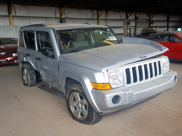 1J8HH48K46C340700 - 2006 JEEP COMMANDER ნაცრისფერი ფოტო 1