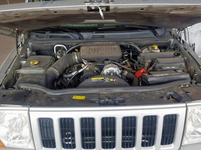 1J8HH48K46C340700 - 2006 JEEP COMMANDER ნაცრისფერი ფოტო 7