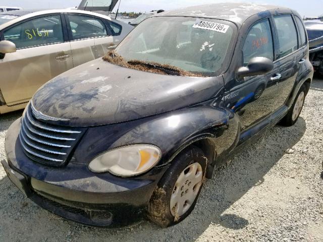 3A4FY48BX6T343999 - 2006 CHRYSLER PT CRUISER BLACK photo 2