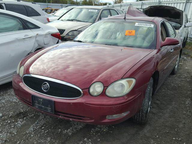 2G4WF532351258538 - 2005 BUICK ALLURE CX BURGUNDY photo 2