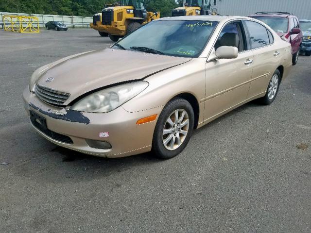 JTHBF30G020046354 - 2002 LEXUS ES 300 GOLD photo 2