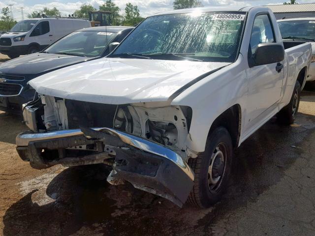 1GCCS149488208997 - 2008 CHEVROLET COLORADO WHITE photo 2