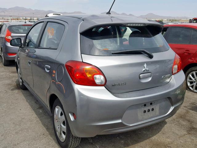 ML32A3HJXFH036716 - 2015 MITSUBISHI MIRAGE DE GRAY photo 3