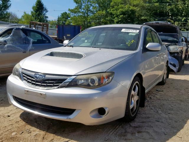 JF1GE74698G502618 - 2008 SUBARU IMPREZA WR SILVER photo 2