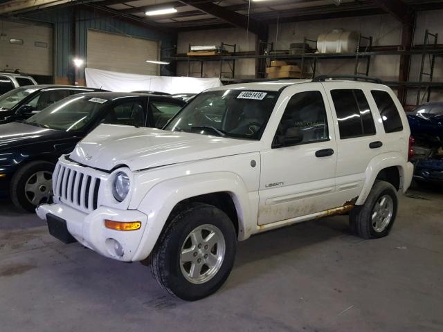 1J4GL58K34W301013 - 2004 JEEP LIBERTY LI WHITE photo 2