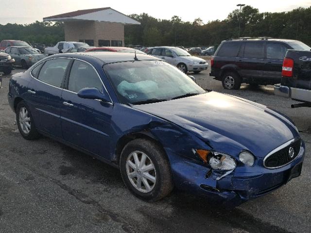 2G4WC532251258216 - 2005 BUICK LACROSSE C BLUE photo 1