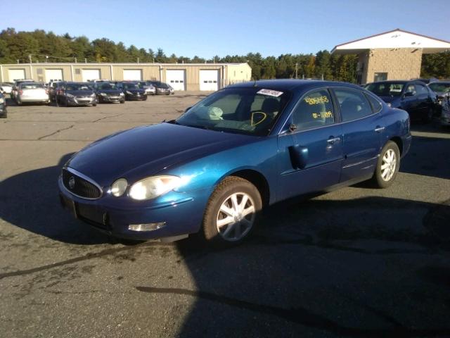 2G4WC532251258216 - 2005 BUICK LACROSSE C BLUE photo 2