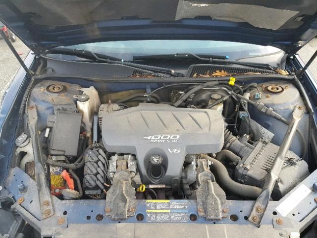 2G4WC532251258216 - 2005 BUICK LACROSSE C BLUE photo 7